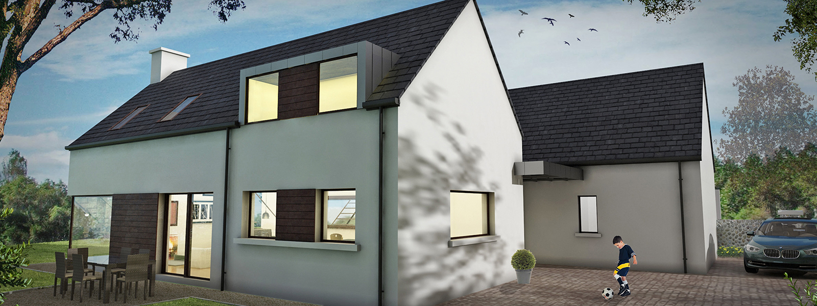 Mcguigan Architects Castlebar House Mcguigan Architect Catlebar External